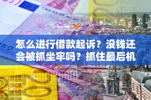 济南怎么进行借款起诉？没钱还会被抓坐牢吗？抓住最后机会！
