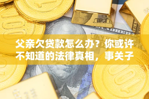 济南父亲欠贷款怎么办？你或许不知道的法律真相，事关子女未来