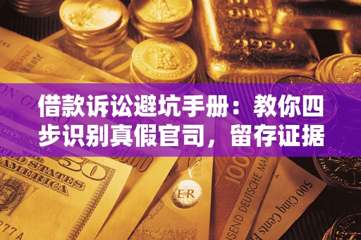 济南借款诉讼避坑手册：教你四步识别真假官司，留存证据不踩雷