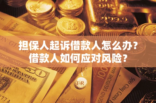 济南担保人起诉借款人怎么办？借款人如何应对风险？