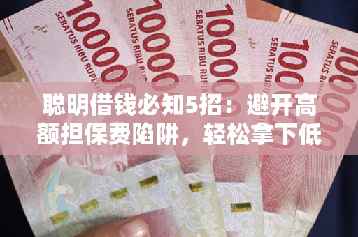 济南聪明借钱必知5招：避开高额担保费陷阱，轻松拿下低息贷款